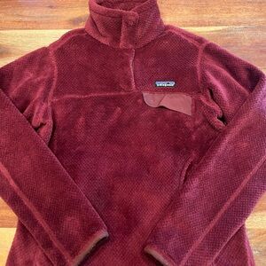 Patagonia Maroon Retool Pullover- Small Women’s -Great Shape!